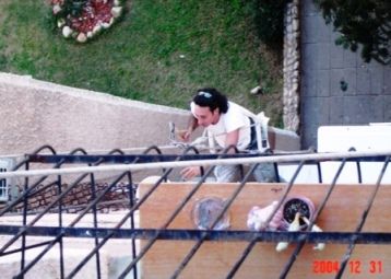 איטום קיר באמצעות סנפלינג
